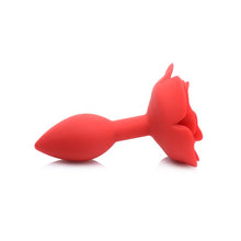 Load image into Gallery viewer, Booty Bloom Silicone Rose Plug Medium Red
