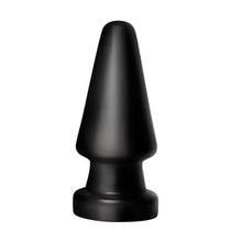 Load image into Gallery viewer, Ass Max Plug Large Anal Plug Black - LOVEBEE

