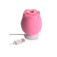 Load image into Gallery viewer, 10X Wild Rose Silicone Suction Stimulator Pink
