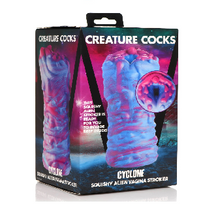 Load image into Gallery viewer, Creature Cocks Cyclone Squishy Alien Vagina Stroker Pocket Pussy Masturbator

