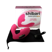 Load image into Gallery viewer, Shibari Beso Plus G-Spot and Clitoral Vibrator Pink
