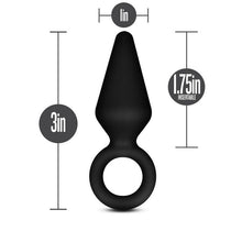Load image into Gallery viewer, Anal Adventures Platinum Silicone Anal Loop Plug Small - LOVEBEE
