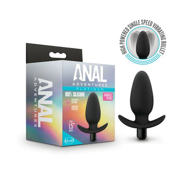Anal Adventures Platinum Silicone Saddle Plug - LOVEBEE