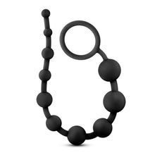 Load image into Gallery viewer, Anal Adventures Platinum Silicone 10 Anal Beads - LOVEBEE
