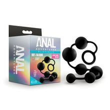 Load image into Gallery viewer, Anal Adventures Platinum Silicone Large Anal Beads - LOVEBEE
