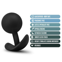 Load image into Gallery viewer, Anal Adventures Platinum Silicone Vibra Plug - LOVEBEE
