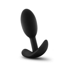 Load image into Gallery viewer, Anal Adventures Platinum Silicone Vibra Slim Plug Small
