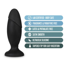 Load image into Gallery viewer, Anal Adventures Platinum Silicone Rocket Plug - LOVEBEE

