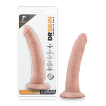 Load image into Gallery viewer, Dr Skin 7in Cock With Suction Cup Vanilla
