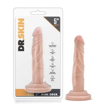 Load image into Gallery viewer, Dr Skin 5in Mini Cock Beige
