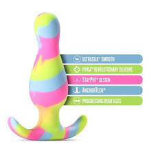Load image into Gallery viewer, Avant Kaleido Lime Butt Plug
