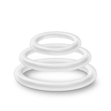 Load image into Gallery viewer, Performance Silicone Cock Ring 3 Pc Set White
