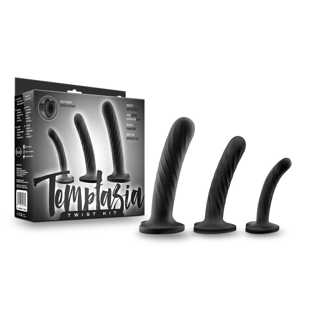 Blush Temptasia Twist Kit Set of Three Dildo