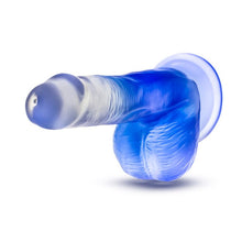 Load image into Gallery viewer, B Yours Morning Dew 6in Dildo Stella Blue
