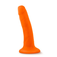 Load image into Gallery viewer, Blush Neo 6&#39;&#39; Dual Density Cock Realistic Dildo Suction Cup Sex Toy Orange
