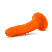 Load image into Gallery viewer, Blush Neo 6&#39;&#39; Dual Density Cock Realistic Dildo Suction Cup Sex Toy Orange
