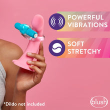 Load image into Gallery viewer, Play  with  Me Vibrating Cock Ring Blue
