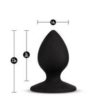Load image into Gallery viewer, Temptasia Slut Plug Black
