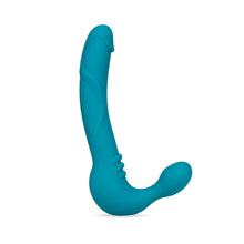 Load image into Gallery viewer, Temptasia Luna Strapless Silicone Dildo Teal
