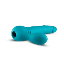 Load image into Gallery viewer, Temptasia Luna Strapless Silicone Dildo Teal
