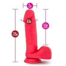Load image into Gallery viewer, Ruse Big Poppa Cerise Dildo
