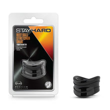 Load image into Gallery viewer, Stay Hard Beef Ball Stretcher Snug 1inch Black
