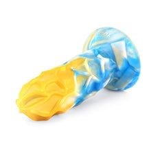 Load image into Gallery viewer, Dragon Anal Plug Gold/Blue
