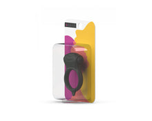 Load image into Gallery viewer, Bcharmed Basic Wave Black Vibrating Cockring

