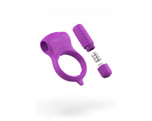 Load image into Gallery viewer, Bcharmed Basic Wave Orchid Vibrating Cockring
