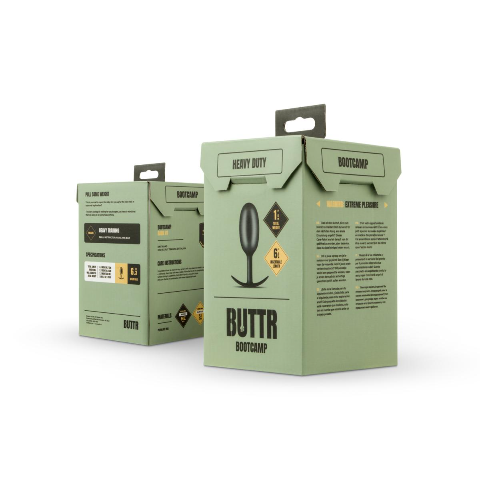 EDC BUTTR Heavy Duty Weighted Butt Plug Anal Sex Toy
