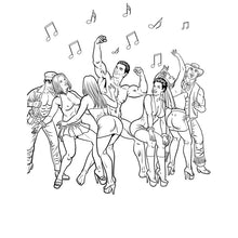 Load image into Gallery viewer, Bachelorette Party Colouring Book
