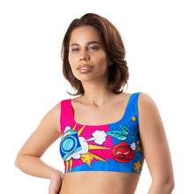 Load image into Gallery viewer, Comics Curios Crop Top
