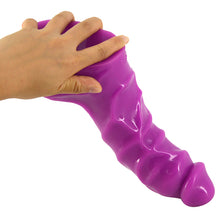 Load image into Gallery viewer, Thick Realistic Penis Dildo Purple
