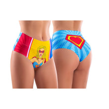 Load image into Gallery viewer, Comics Wonder Girl Hi-Briefs
