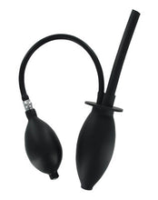 Load image into Gallery viewer, Inflatable Enema Plug Silicone Black
