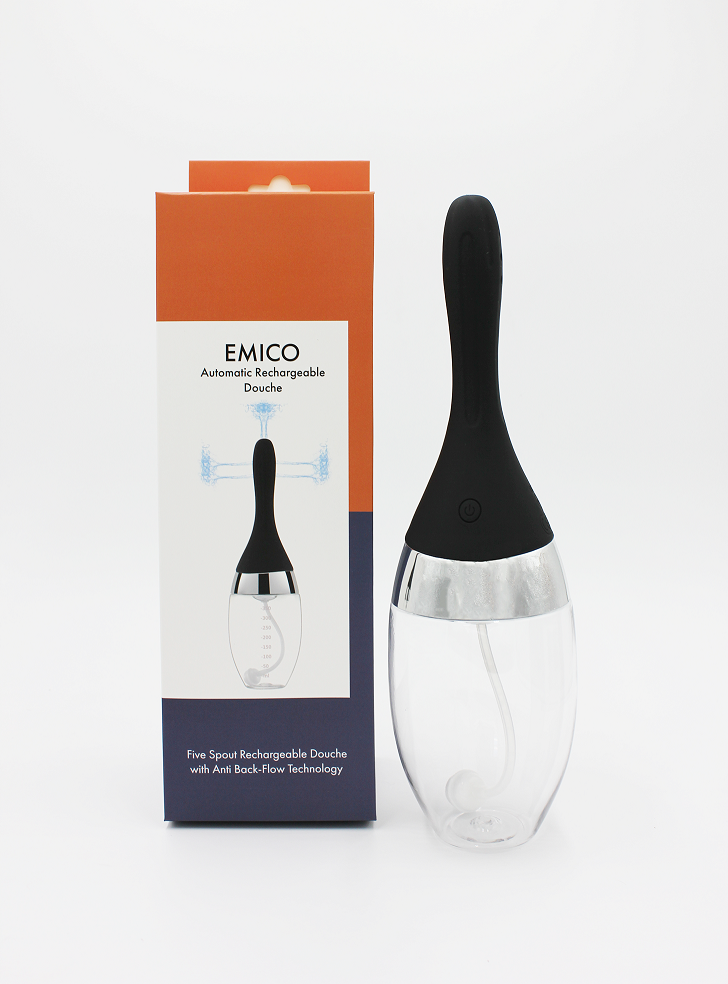 Emico AUTOMATIC Anal Cleanser Douche Rectal Enema Bulb USB Vaginal Cleaner