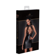 Load image into Gallery viewer, Power Wetlook Short Dress w Skirt &amp; Tulle Top
