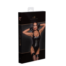 Load image into Gallery viewer, Power Wetlook Bodysuit w High Cut Leg
