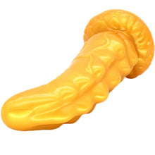 Load image into Gallery viewer, Dragon Horn Dildo Gold
