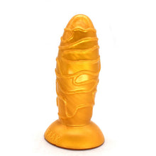 Load image into Gallery viewer, FAAK Dome Anal Plug Gold
