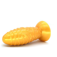 Load image into Gallery viewer, FAAK Dome Anal Plug Gold
