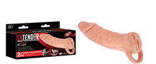 Load image into Gallery viewer, EXTENDOR 2-in-1 Realistic 7&quot; Penis Extender Sleeve Masturbator Couples Sex Toy
