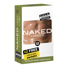Load image into Gallery viewer, Four Seasons Naked Larger Condom 12 Pack
