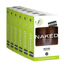 Load image into Gallery viewer, 6 Boxes of 12&#39;s Four Seasons Naked Delay Latex Male Condoms 54mm
