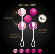 Load image into Gallery viewer, Geisha Balls 3 Sugar Pink
