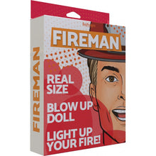 Load image into Gallery viewer, Fireman Inflatable Doll
