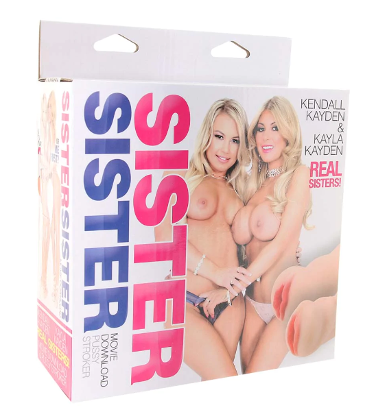Kayla & Kendall Kayden SisterSister Masturbator Pocket Pussy Stroker Sex Toy