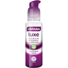 Load image into Gallery viewer, Lifestyles Luxe Lubricant Silicone Based 100ml Silicone Based Personal Sex Lube

