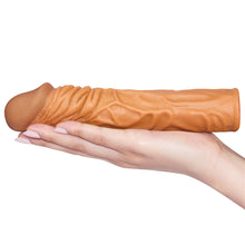 Load image into Gallery viewer, Lovetoy Pleasure X-Tender 2&#39;&#39; Penis Sleeve Cock ring Extender
