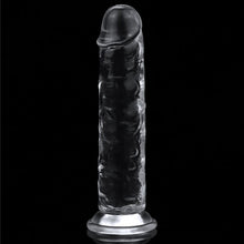 Load image into Gallery viewer, Clear Dildo 7in
